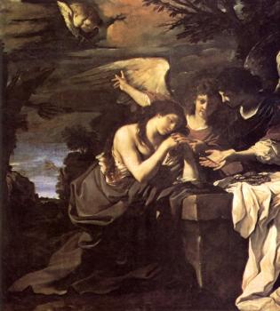 圭爾奇諾 Magdalen and Two Angels